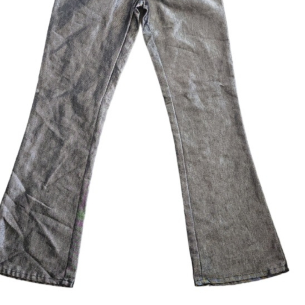 Women's Joe's Jeans Hollywood Flare 21" Size 3 Silver Boho Hippie Casual Party